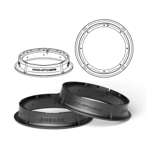 HELIX FlexMount CFMK200 - 8" 3D Printed Speaker Adapter | Pair - CFMK200 AUD.2 - Audi, Seat